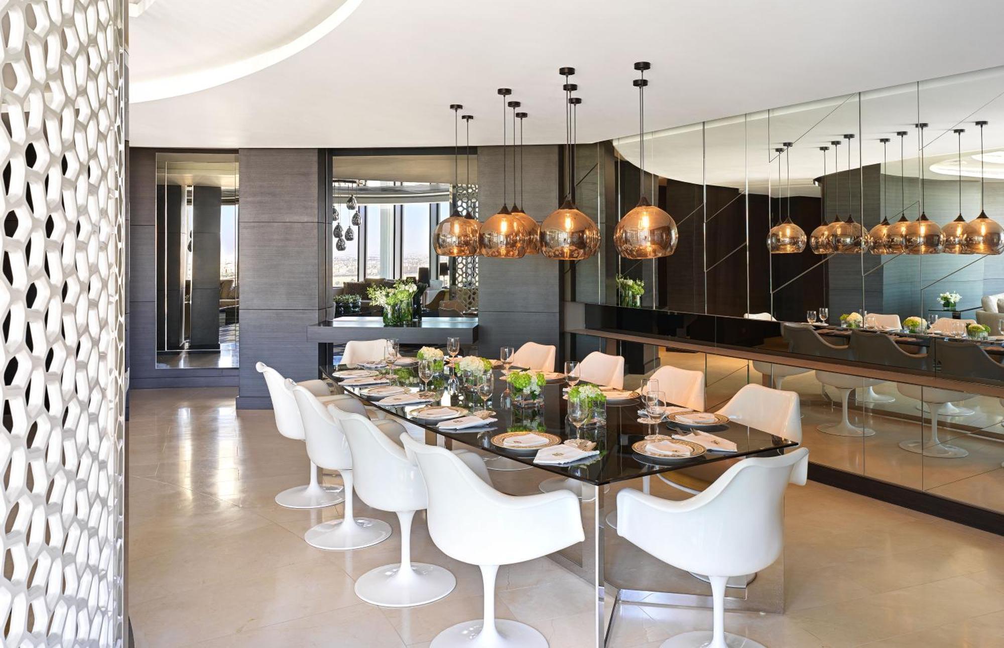 Fairmont Эр-Рияд Экстерьер фото Dining room